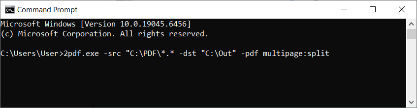 Split a large PDF into pages from command line Split a large PDF into pages from command line